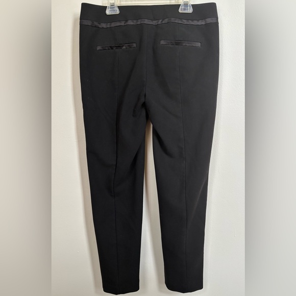 LOFT cropped tuxedo cigarette pants slacks EUC - Picture 3 of 8